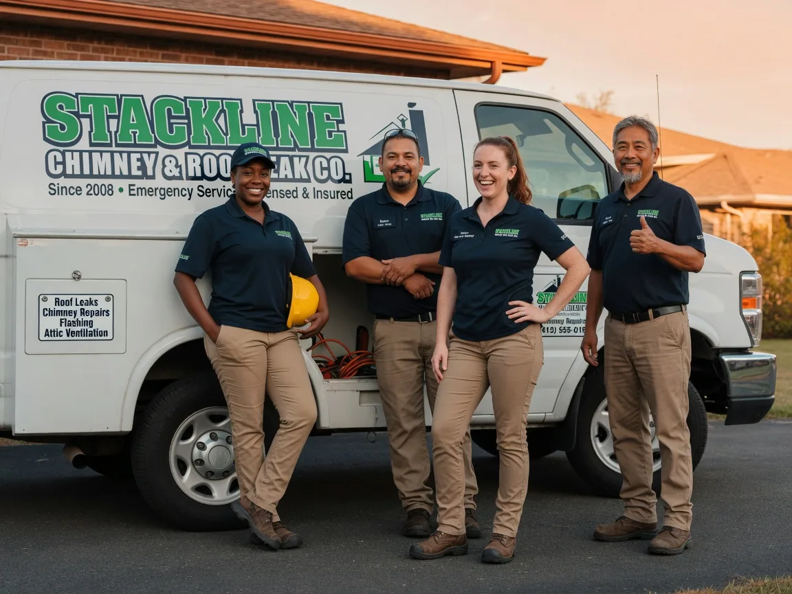 Chimney flashing repair company in Carney, MI